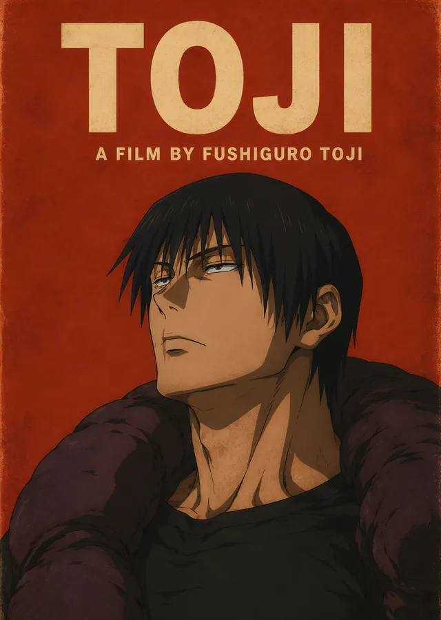Jujutsu Kaisen - Toji Fushiguro metal tablo
