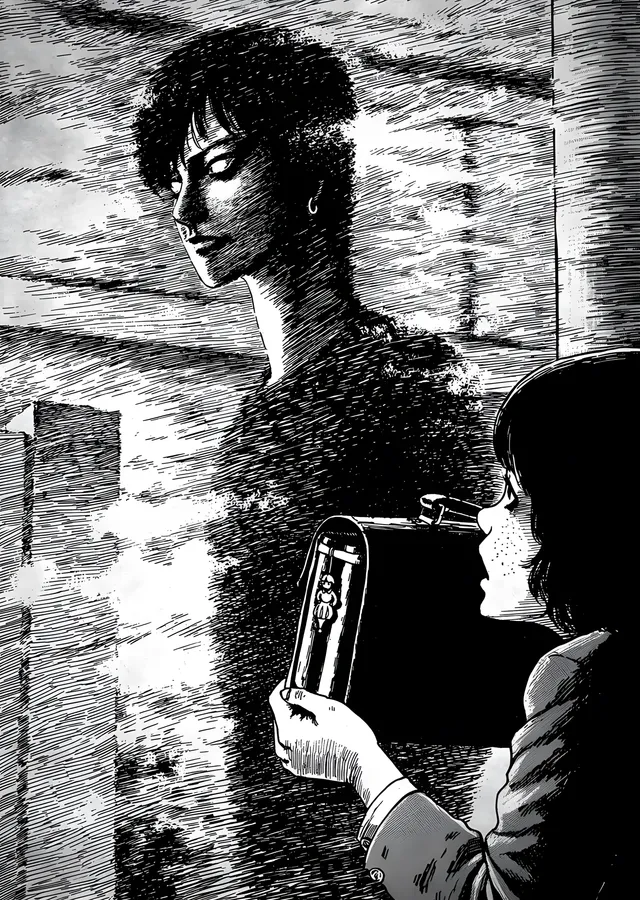 Junji Ito - Görünmeyen Dehşet metal tablo