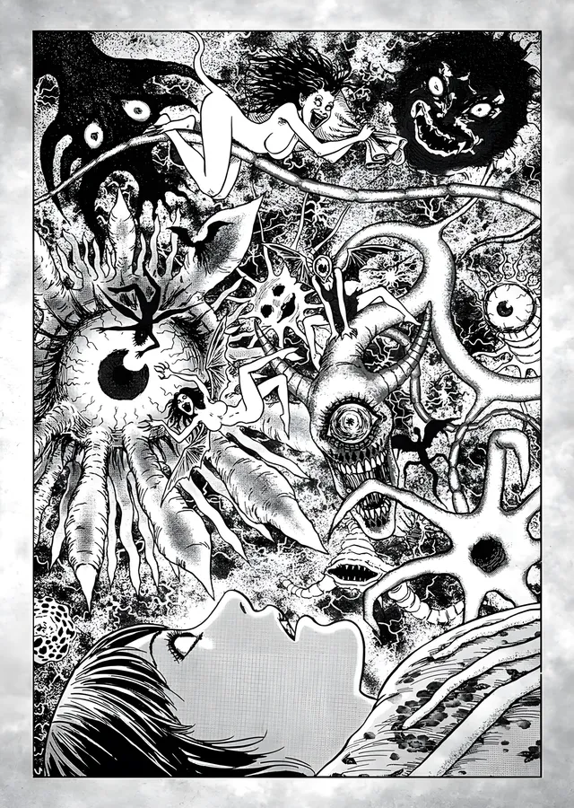 Junji Ito - Kâbus Kolajı metal tablo