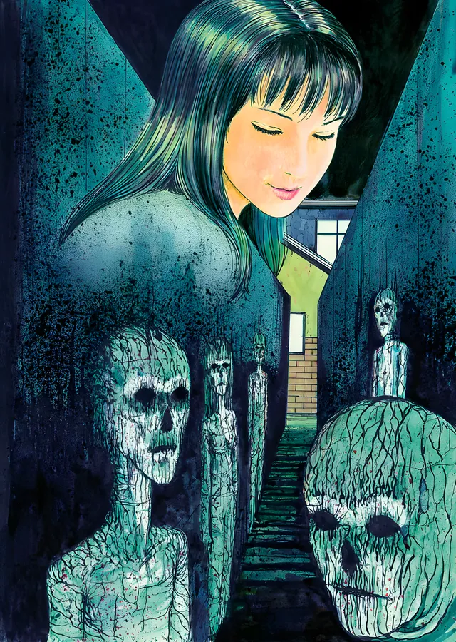 Junji Ito - Sokak Hayaletleri metal tablo