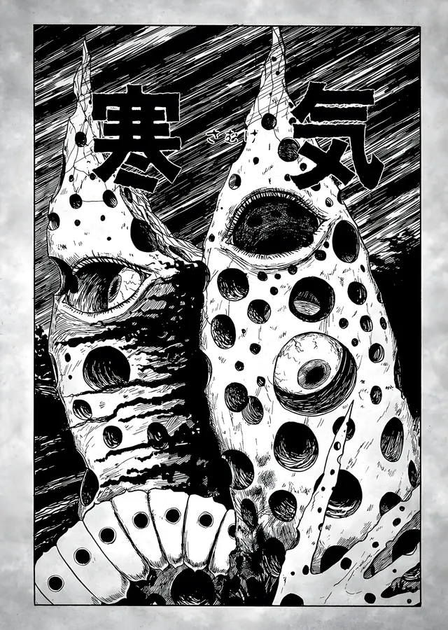 Junji Ito - Ürperti metal tablo