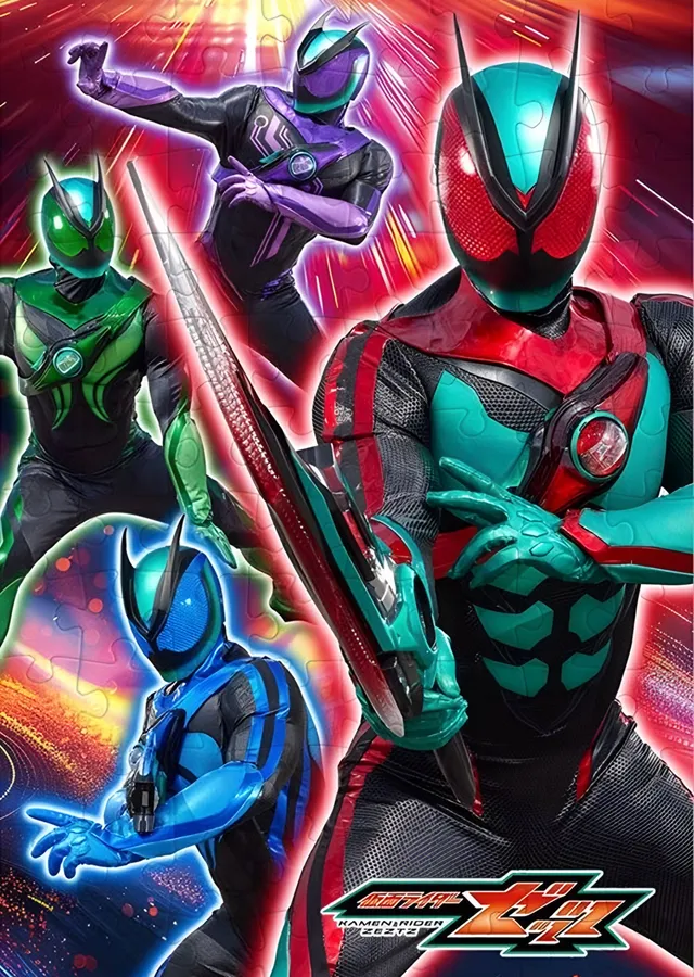 Kamen Rider Zeztz Kadro metal tablo