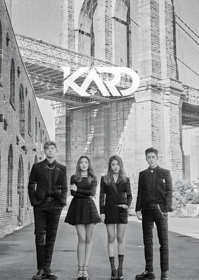 KARD - Brooklyn Köprüsü metal tablo