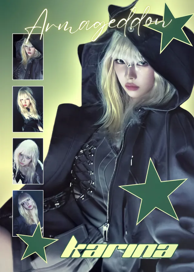 Karina - Armageddon metal tablo