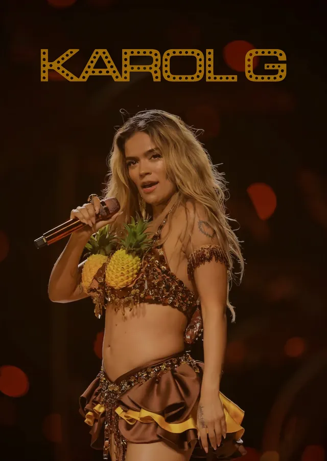 KAROL G - Ananas metal tablo