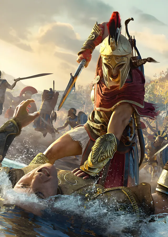 Kassandra - Assassin's Creed Odyssey metal tablo
