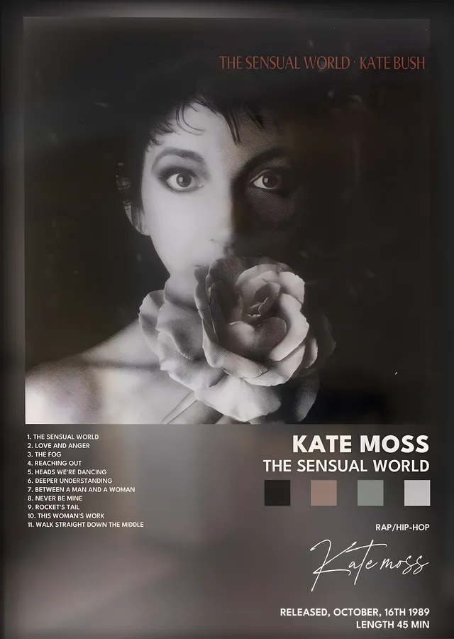 Kate Bush: The Sensual World metal tablo