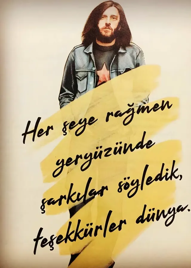 Kazım Koyuncu - Her Şeye Rağmen metal tablo