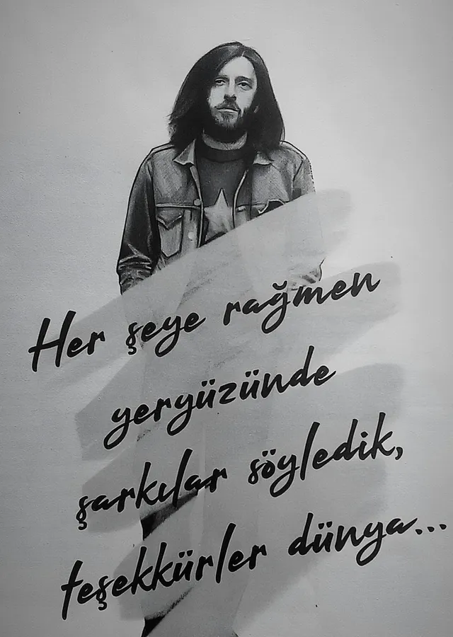 Kazım Koyuncu - Teşekkürler Dünya metal tablo