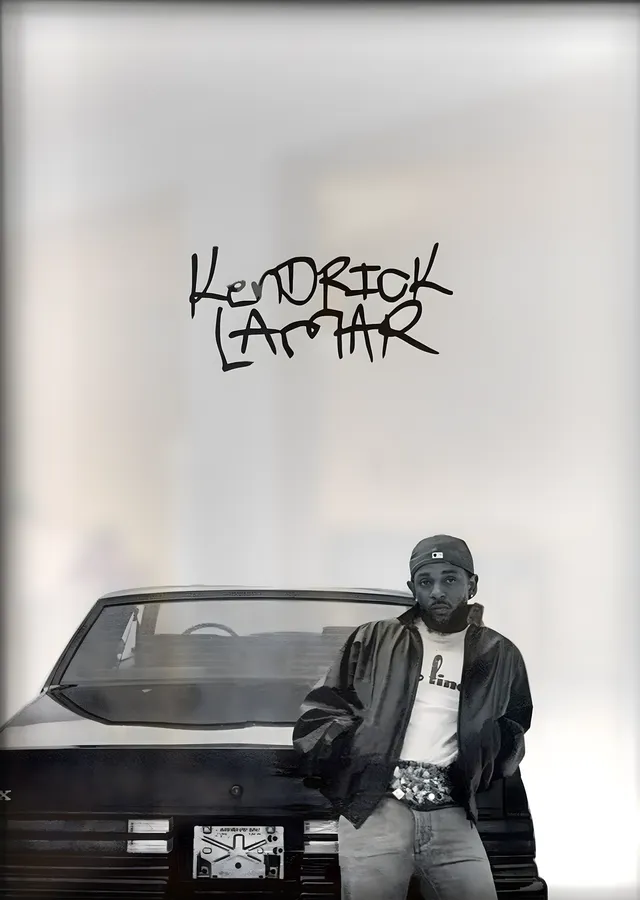Kendrick Lamar: GNX metal tablo