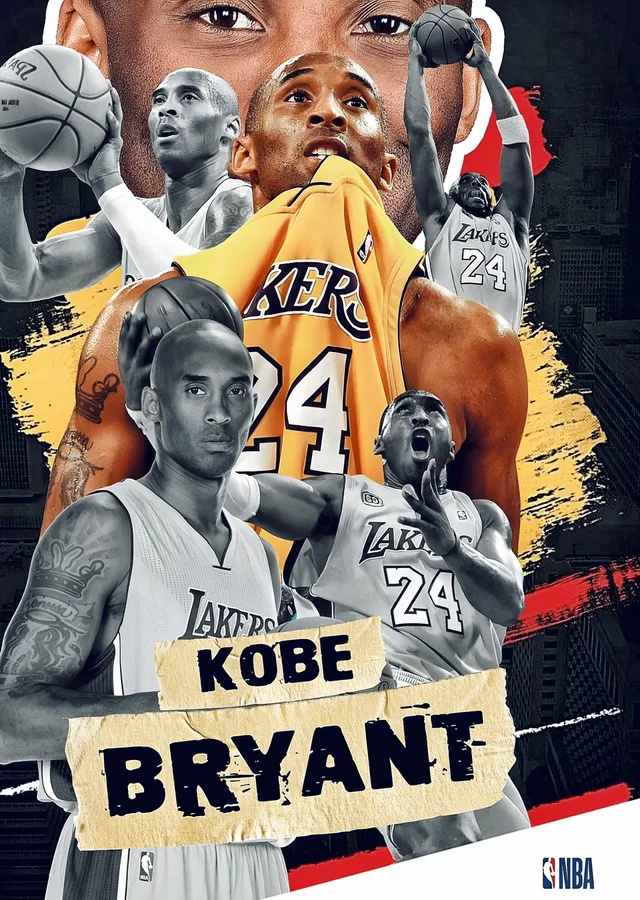 Kobe Bryant: Kariyer Kolajı metal tablo