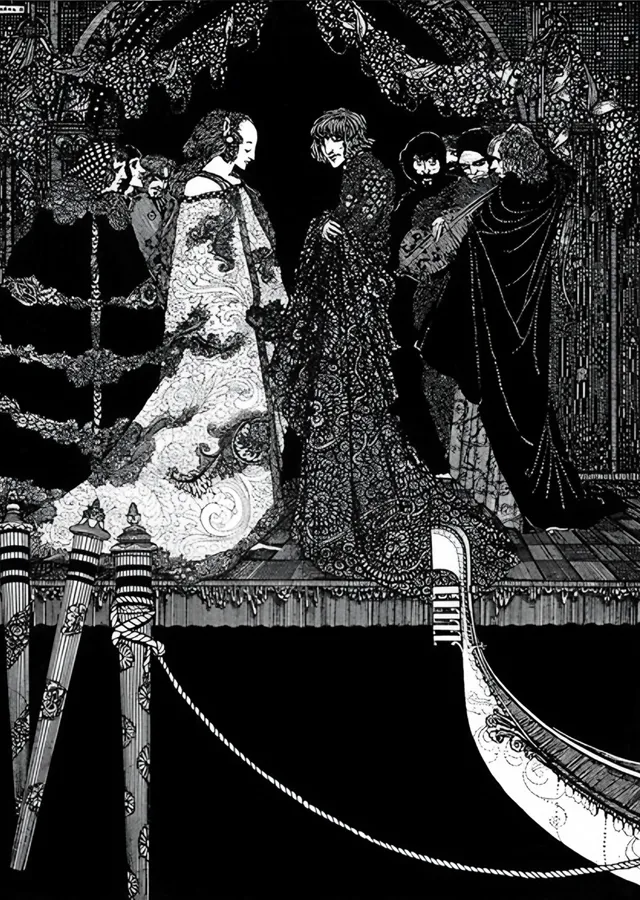 Köprüde Randevu - Harry Clarke metal tablo