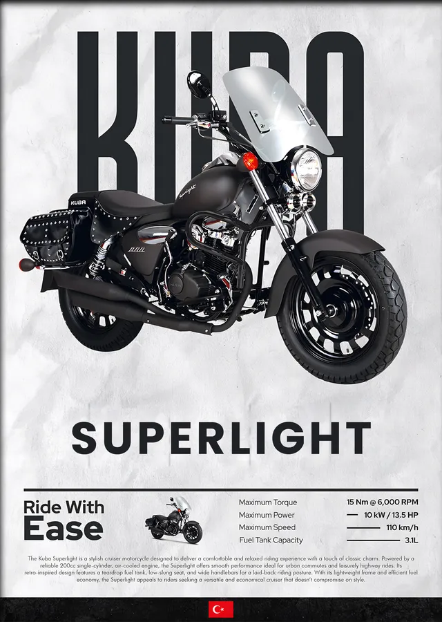 Kuba Superlight metal tablo