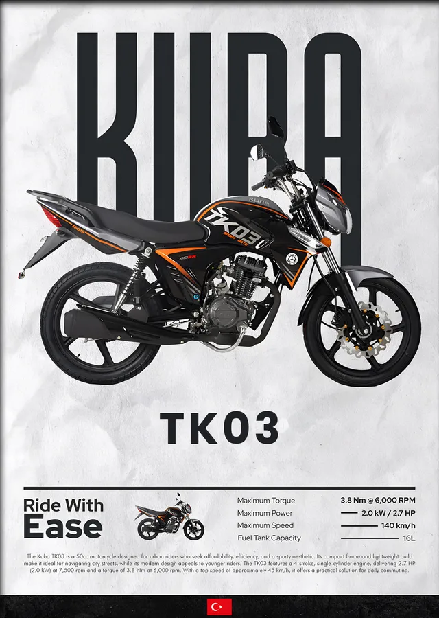 Kuba TK03 metal tablo
