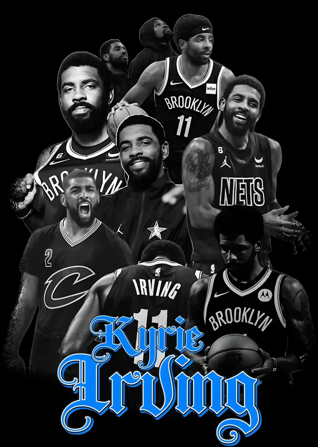 Kyrie Irving: Kariyer Kolajı metal tablo
