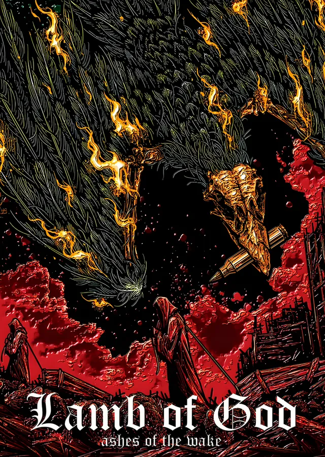 Lamb of God: Ashes of the Wake Kapağı metal tablo