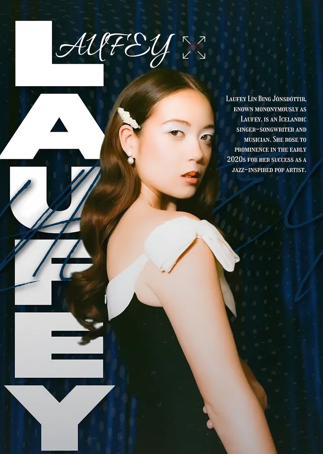 Laufey: Editoryal Kapak metal tablo