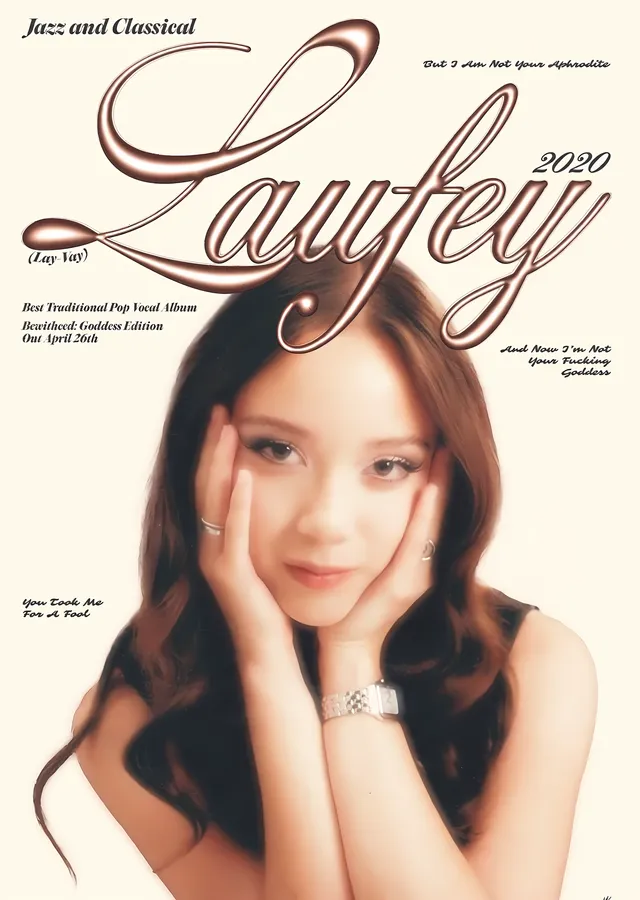 Laufey: Jazz and Classical metal tablo