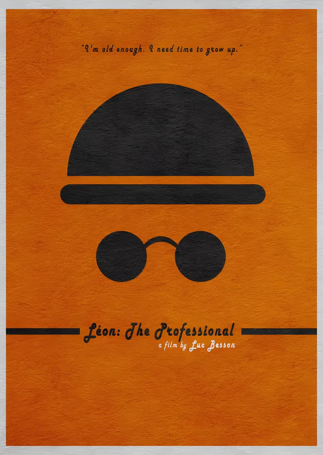Léon: The Professional metal tablo