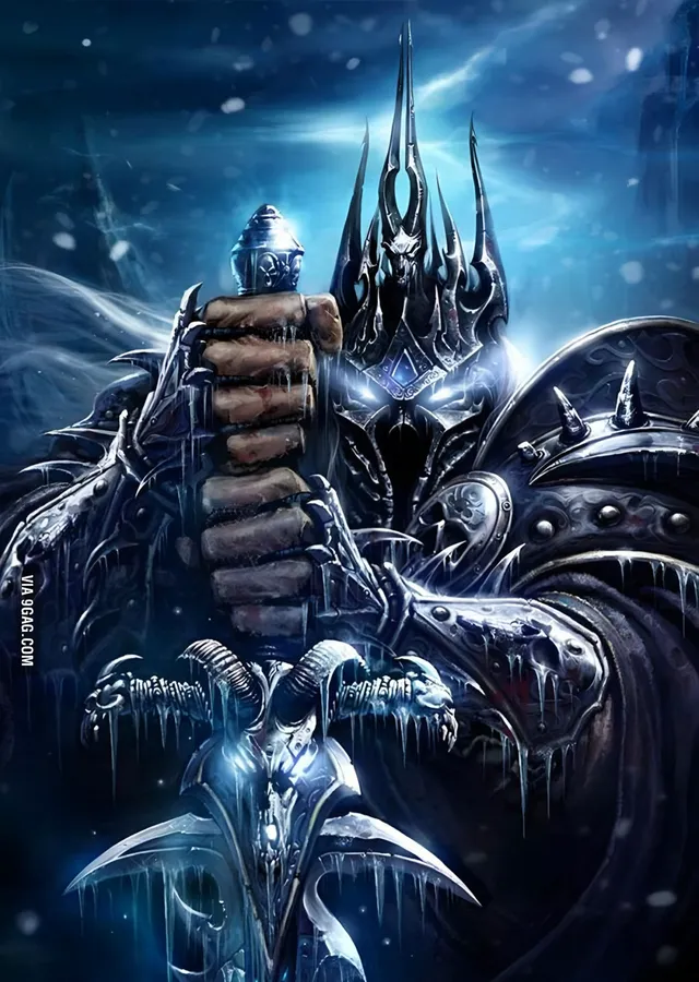 Lich King: Buz Kalesi - World of Warcraft metal tablo