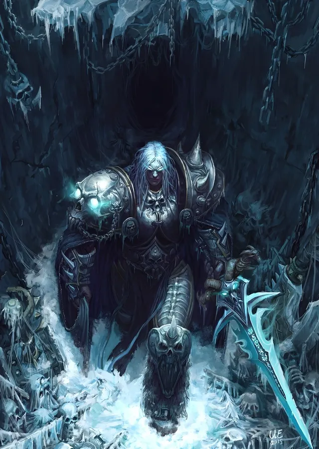 Lich King: Donmuş Taht Salonu - World of Warcraft metal tablo