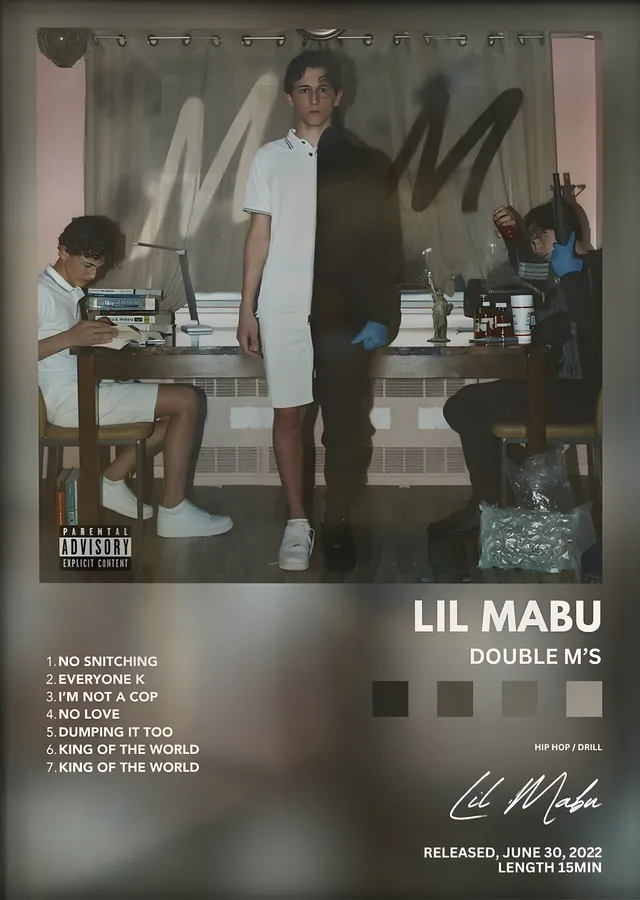 Lil Mabu: Double M's metal tablo