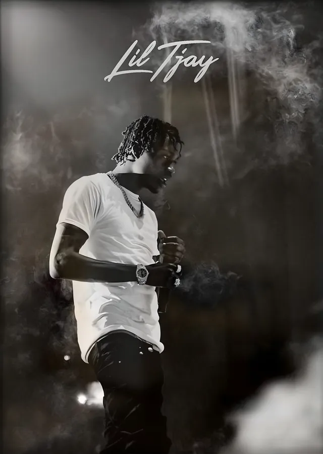 Lil Tjay: Sahne metal tablo