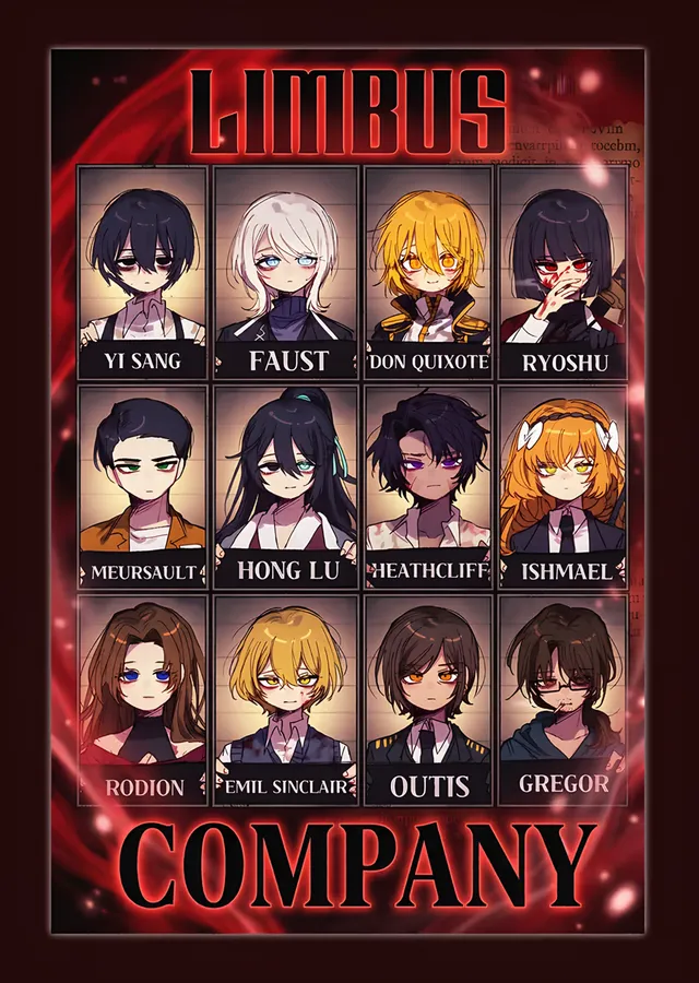 Limbus Company: On İki Karakterin Künye Tablosu
