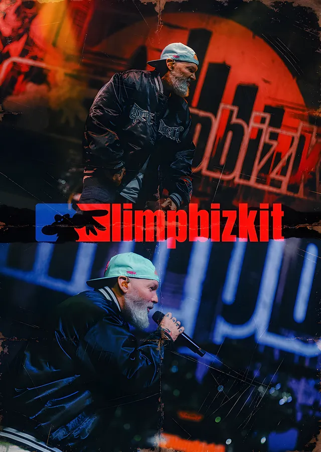 Limp Bizkit: Fred Durst Kolajı metal tablo