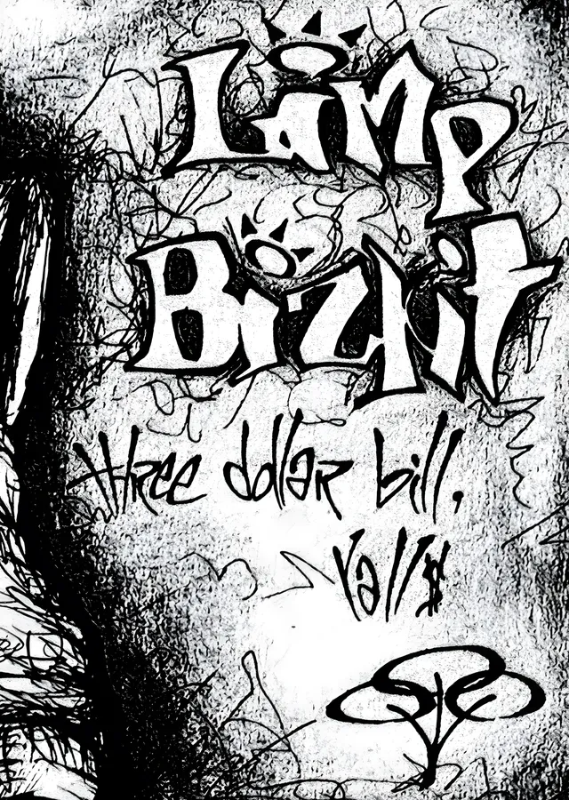 Limp Bizkit: Three Dollar Bill Y'all metal tablo