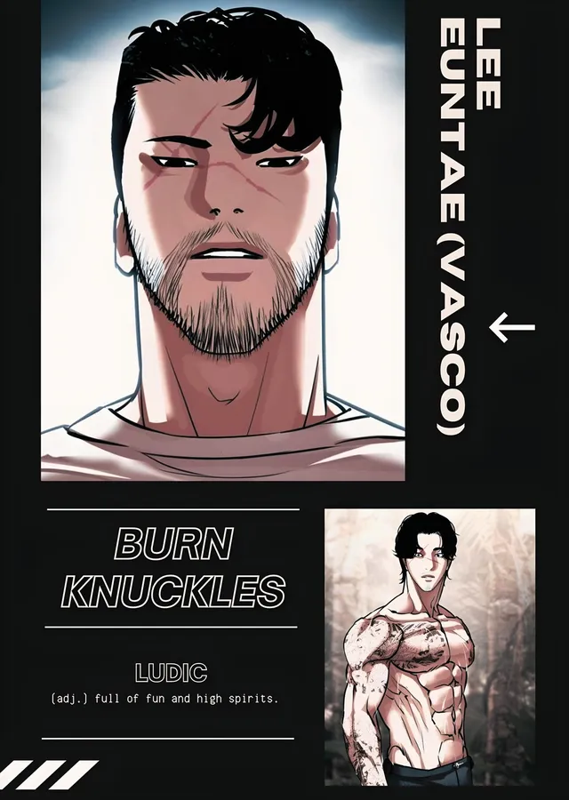 Lookism - Vasco metal tablo