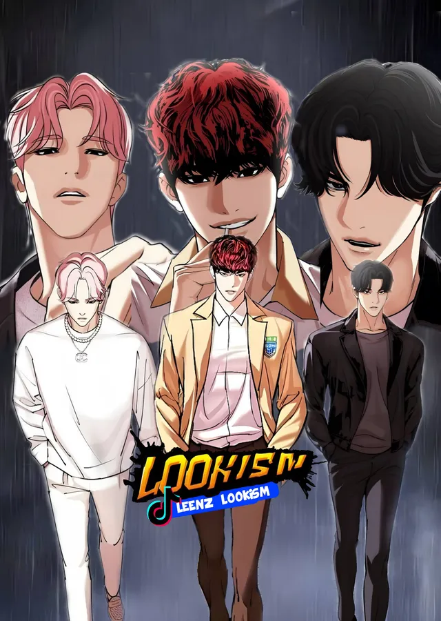 Lookism - Yağmurda Yürüyüş metal tablo