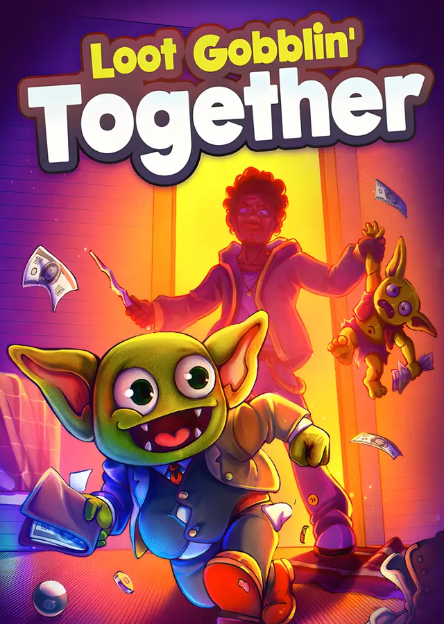 Loot Gobblin' Together: Para Yağmurunda Goblin metal tablo