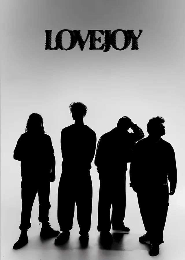 Lovejoy - Silüetler metal tablo