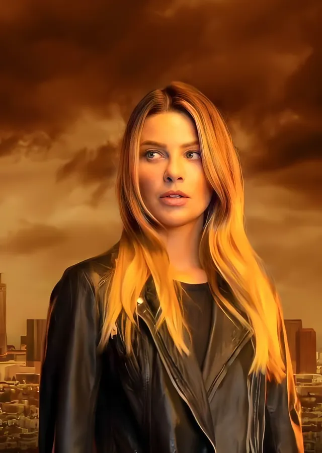 Lucifer: Los Angeles Üzerinde Chloe Decker metal tablo