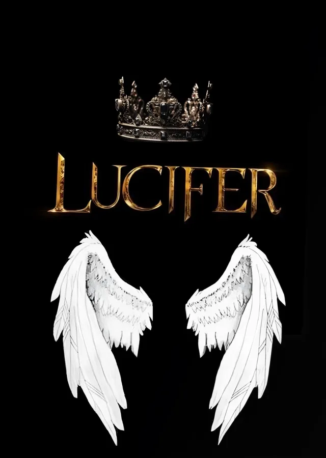 Lucifer: Taç ve Beyaz Kanatlar metal tablo