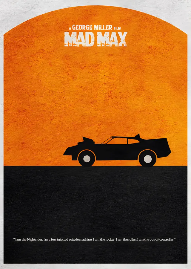 Mad Max metal tablo