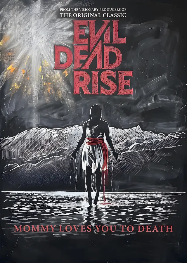 Evil Dead Rise - Mommy Loves You To Death metal tablo