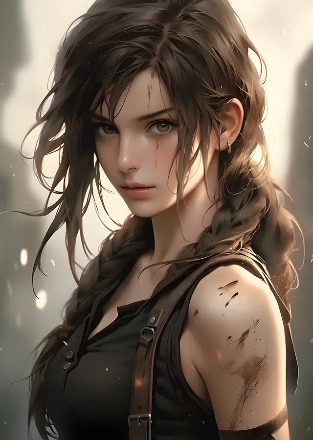 Lara Croft - Tomb Raider metal tablo