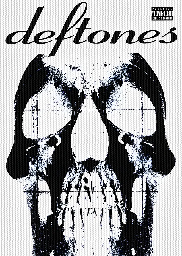 Deftones - Kafatası Kapak metal tablo