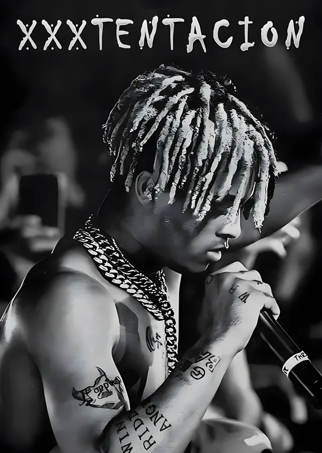 XXXTentacion - Sahnede metal tablo