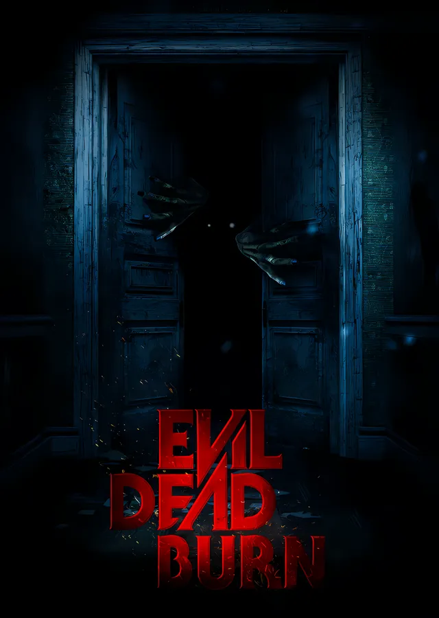 Evil Dead Burn - Karanlık Kapının Ardında metal tablo