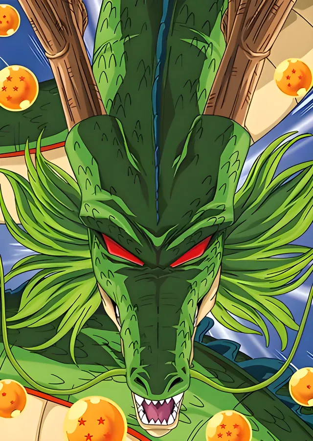 Dragon Ball Z: Shenron metal tablo