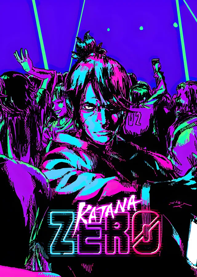 Katana Zero metal tablo