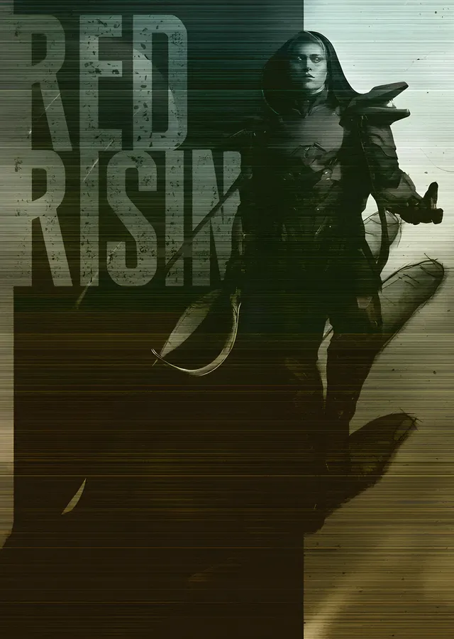 Red Rising - Kum Fırtınası metal tablo