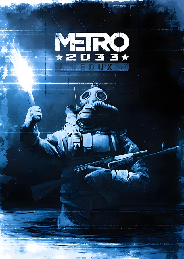 Metro 2033 Redux - Fenerli Asker metal tablo