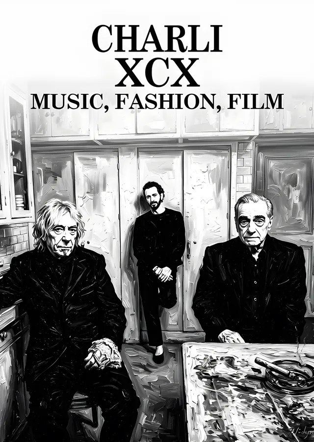 Charli XCX - Music Fashion Film Afişi metal tablo