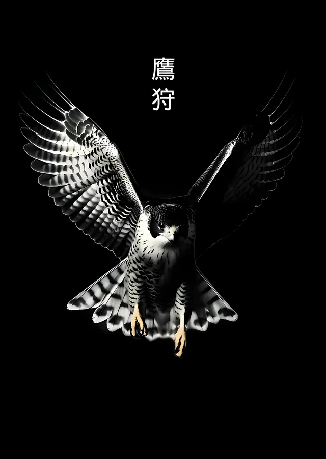 Takagari - Alacakaranlıkta Doğan metal tablo