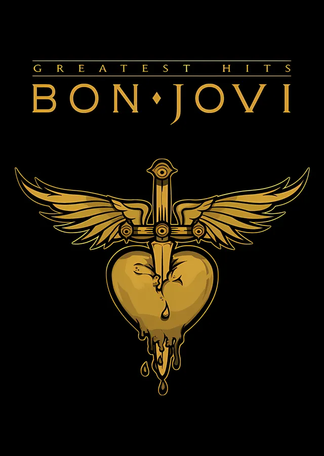 Bon Jovi - Greatest Hits Amblemi metal tablo