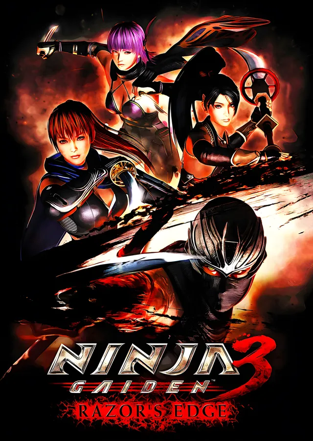 Ninja Gaiden 3 - Razor's Edge metal tablo
